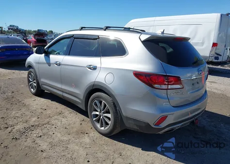 2017 Hyundai Santa Fe Se из США, поврежденный, VIN KM8SMDHF7HU206817